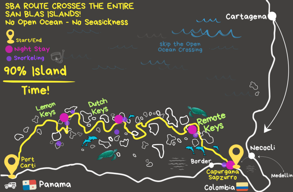 Trip Information Map